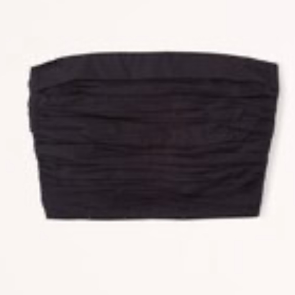 A&F Strapless Ruched Top